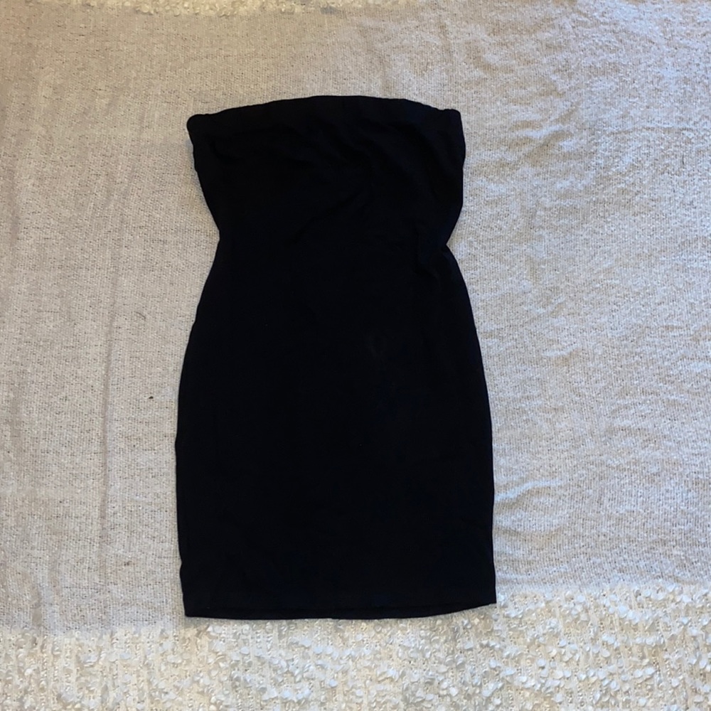 Black Slip dress